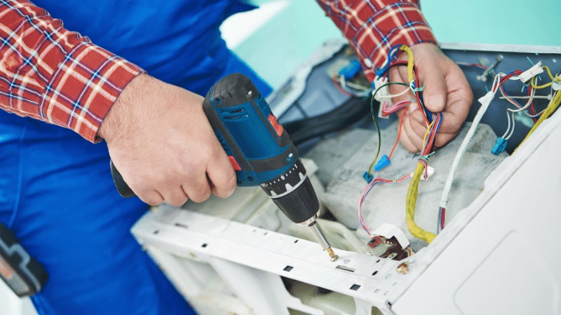 Köprübaşı Beko Beko çamaşır makinesi kart tamiri – Su almama arızası orijinal parça ile giderildi. - Teknik servis örneği